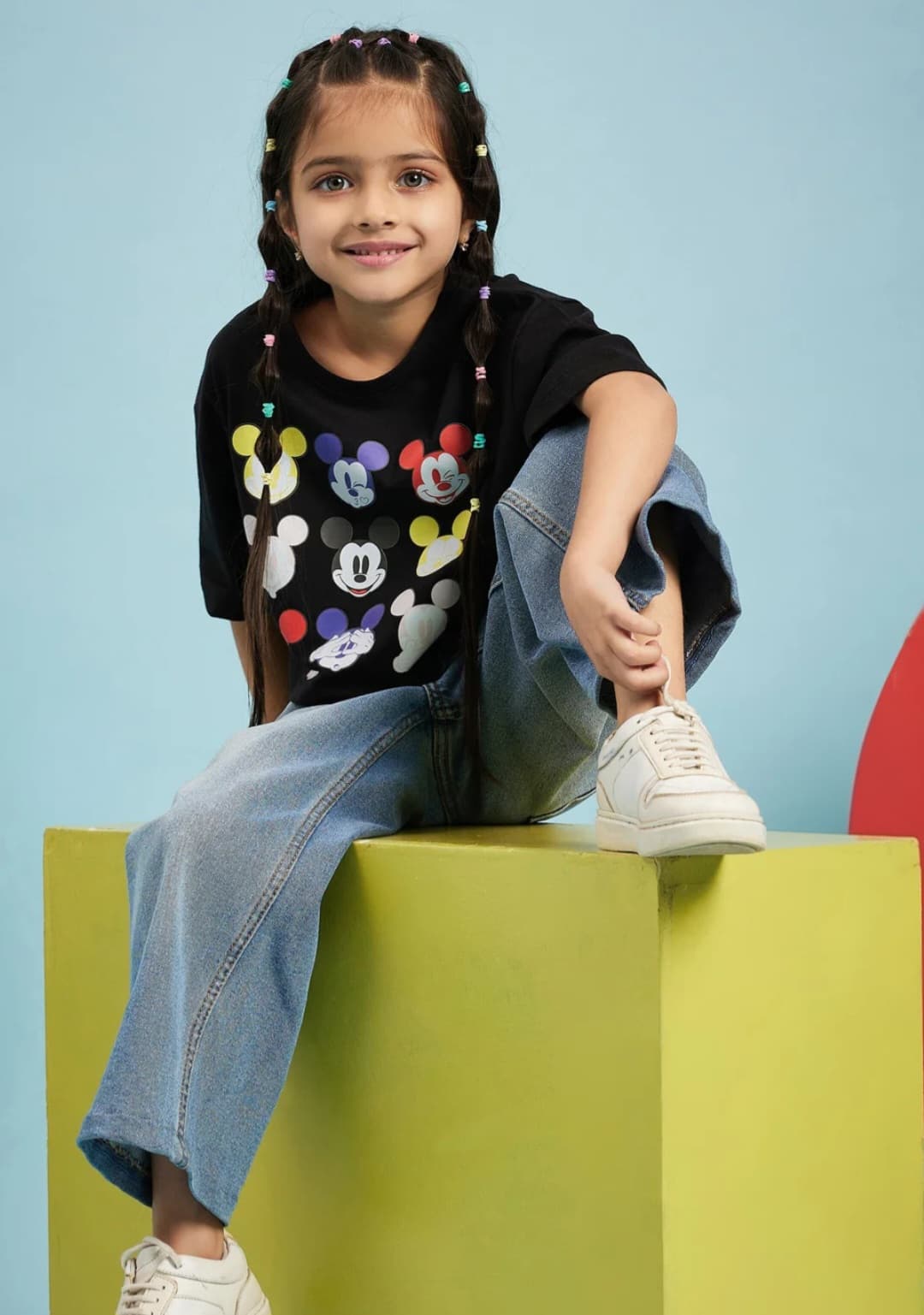 Kids casual wear styling by Roop Darshan, kidswear exporter from India