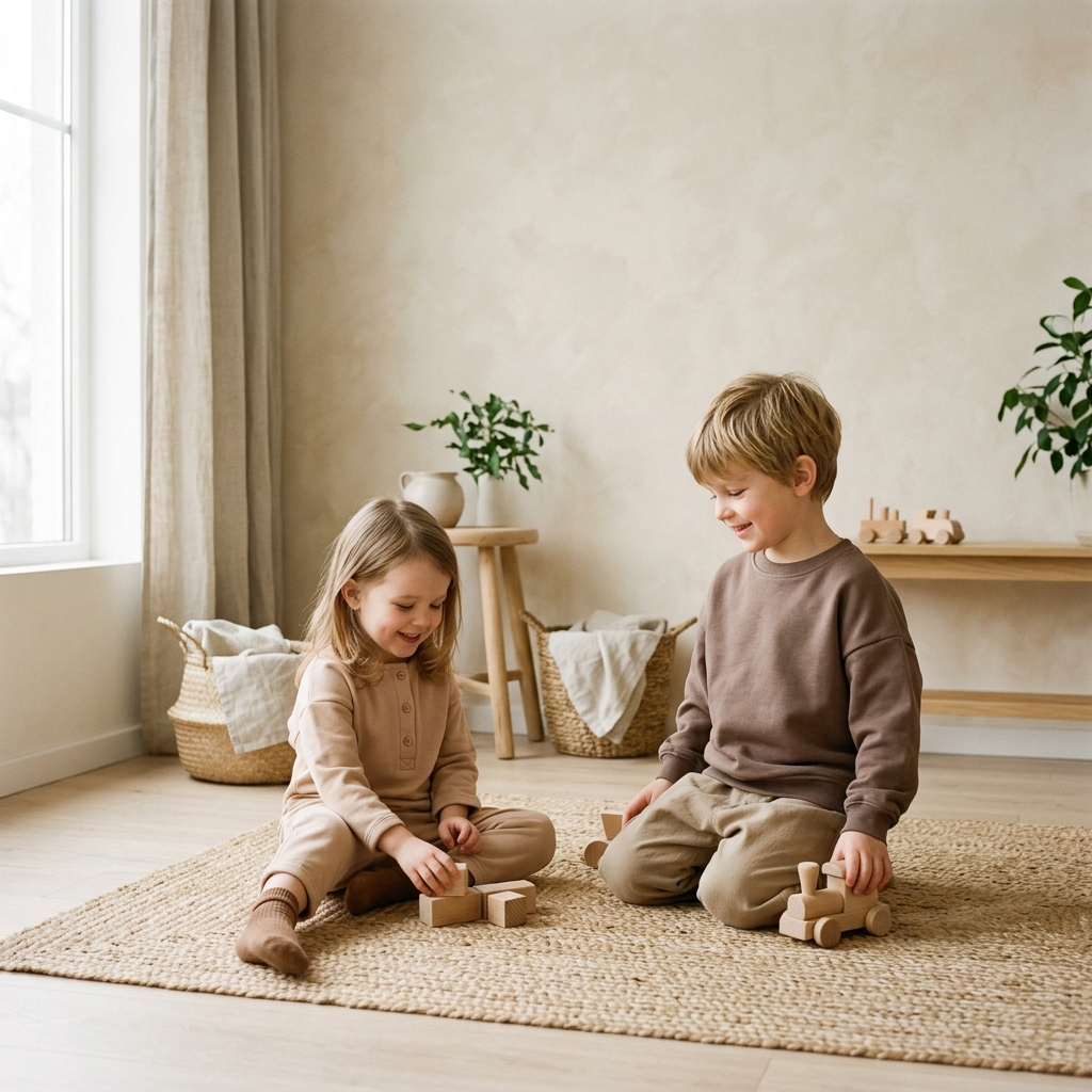 Premium kids organic playwear collection